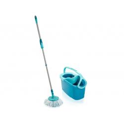 LEIFHEIT Clean Twist Mop Ergo mobile mopa, fregona y cubo Tanque individual Azul - Imagen 1