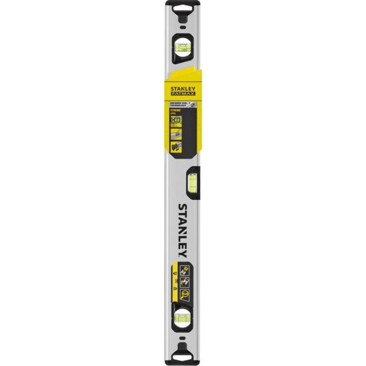 Stanley Fatmax Xtreme Boxbeam Level, 60 cm, 3 lb, 1 handle, 0.5 mm/m