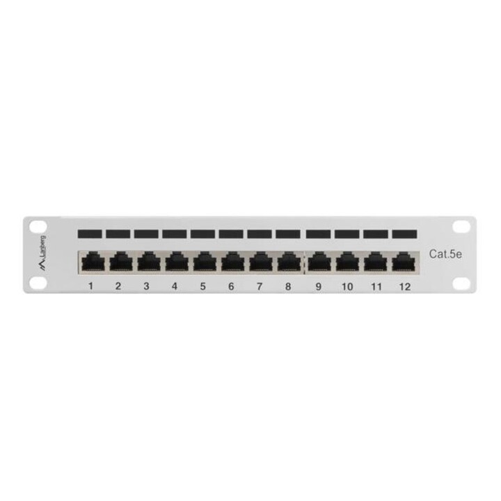 Lanberg PPF5-9012-S Patch Panel 1U