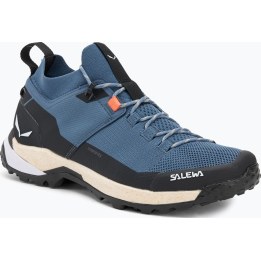 Salewa Puez 2 Knit Ptx – niedrige Wanderschuhe, Java Blue/Schwarz, Größe: 42