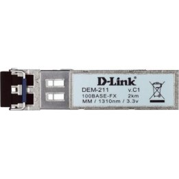 GBIC-Mini, SFP, 100, FX/LC, multimode, compatible avec D-Link