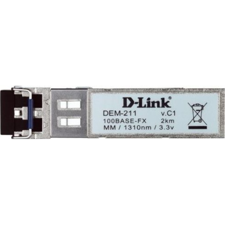 GBIC-Mini, SFP, 100, FX/LC, multimode, compatible with D-Link