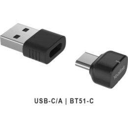 YEALINK Bh76 Plus – Headset – On-Ear BH76 PLUS WITH CHARGING STAND TEAMS BLACK USB-C/A