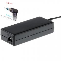 Akyga notebook power adapter AK-ND-26 19.5V/4.62A 90W 4.5x3.0 mm + pin HP adaptador e inversor de corriente Interior Negro - Ima