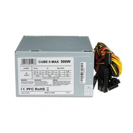 Alimentatore iBox CUBE II 500 W 20 + 4 pin ATX ATX Silver