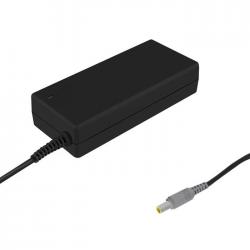Qoltec 50093 adaptador e inversor de corriente 90 W Negro - Imagen 1