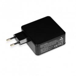 iBox IUZ65WA adaptador e inversor de corriente Auto 65 W Negro - Imagen 1