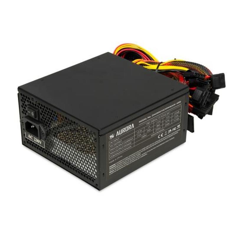Fuente de alimentación IBOX AURORA 600W 14 CM FAN ZIA600W14CMBOX - Imagen 1