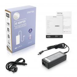 notebook charger mitsu 19v 3.42a (5.5x2.5) - asus, toshiba, lenovo, msi, itp - Imagen 1
