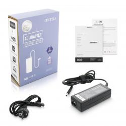 notebook charger mitsu 19v 3.42a (4.5x3.0 pin) - asus - Imagen 1