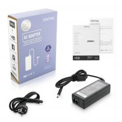 notebook charger mitsu 19.5v 3.34a (4.5x3.0 pin) - dell - Imagen 1