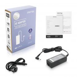 cargador de portátil mitsu 19v 2.37a (4.0x1.35) - asus - Imagen 1