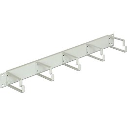 DELOCK 19" Kabelmanagement Panel grau 42116