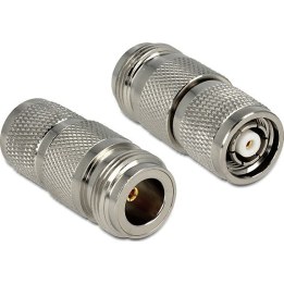 Adaptador: conector hembra N - conector macho RP-TNC