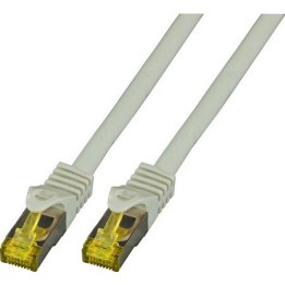 Cable de conexión EFB RJ45 S/FTP Cat. 6A LSZH Cat. 7 sin revestimiento, 30,00 m, gris
