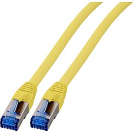 EFB RJ45 patch cable, S/FTP Cat.6A Cat7 TPE, superflex, 20.00m, yellow