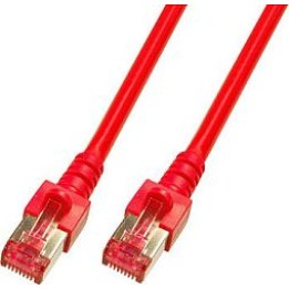 EFB RJ45 patch cable, S/FTP Cat.6, LSZH, 20.00 m, red