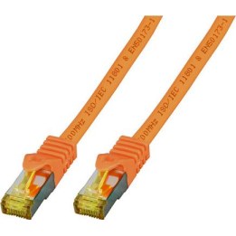 EFB RJ45 patch cable, S/FTP Cat.6A, LSZH Cat.7, bare cable, 30.00m, orange