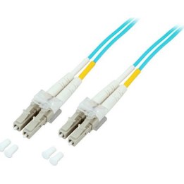 EFB Duplex Patch Cable LC-LC 50/125 OM3 LSZH 2 mm 7.5 m aqua