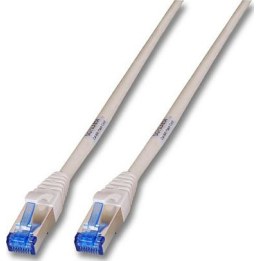 EFB RJ45 patch cable, S/FTP, Cat.6A, PVC, UL, 10m, grey