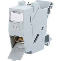 METZ CONNECT BTR REGplus E-DAT module in a mounting rail adapter