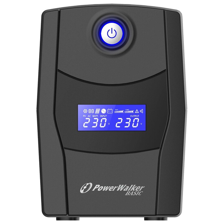 PowerWalker VI 1000 STL sistema de alimentación ininterrumpida (UPS) Línea interactiva 1000 VA 600 W 2 salidas AC