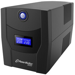 PowerWalker VI 1500 STL Fonte de alimentação ininterrupta (UPS) Line Interactive 1500 VA 900 W 4 Tomadas CA