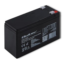 Qoltec 53031 Batería AGM | 12V | 9Ah | max 135A