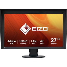 Monitor LED Eizo ColorEdge CG2700X, 27", IPS 4K, UHD, Preto