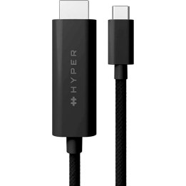 Câble TARGUS Hyper 4K USB-C vers HDMI. Noir