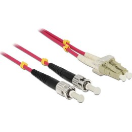 LC-ST-Multimode-Lichtwellenleiter OM4, 3 m