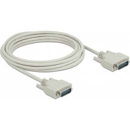 Cabo em série D-Sub 15, conector a conector, 5 m
