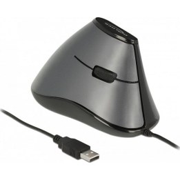 Mouse ottico ergonomico verticale USB a 5 pulsanti