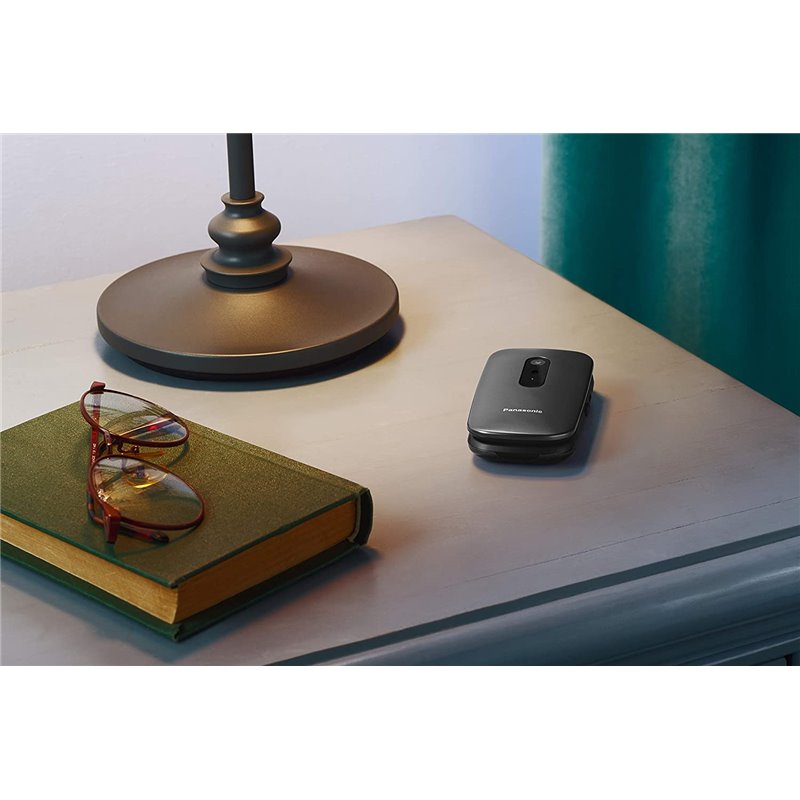 Panasonic KX-TU446EXB 6.1 cm (2.4 &quot;) 110 g Black Senior Telephone