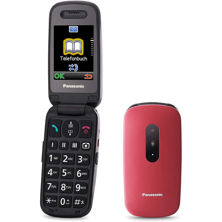 Smartphone Panasonic KX-TU446 Rouge