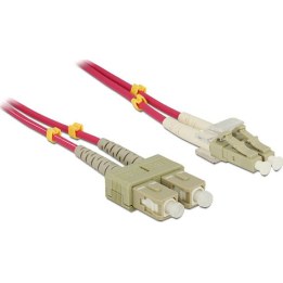 LC-SC-Multimode-Lichtwellenleiter OM4, 5 m