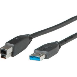 Cable USB 3.2 Gen 1 A-B de ROLINE, 3 m