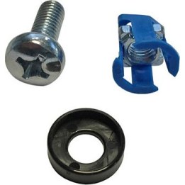 Cage nut set, 50 x M6 for front mounting