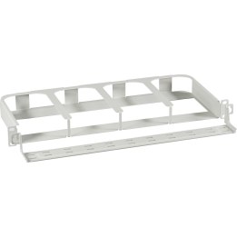 FTTH 19" 1U rack for 8 module slots, FTTH-MODUL-X incl. cable