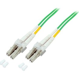 Cavo patch EFB Duplex LC-LC OM5 7,5 m LSZH 2 mm verde lime