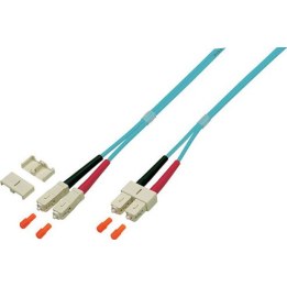 EFB Duplex Patch Cable SC-SC OM4 20m LSZH 3mm Erika Violet