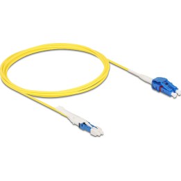 Câble LWL : connecteur CS vers LC Duplex UPC monomode G657A2 / OS2 Uniboot, 3 m