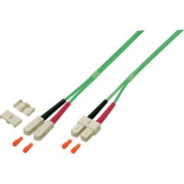 Cavo patch EFB Duplex SC-SC OM5 5 m LSZH 3 mm verde lime