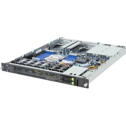 Servidor Gigabyte Barebone E163-Z34-AAH1 1U AMD EPYC 9005/9004 2x2,5 polegadas 2x1300 W
