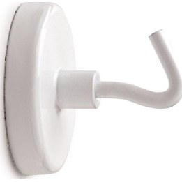 MAUL 6158002 aimant puissant avec crochet Ø 36 mm blanc