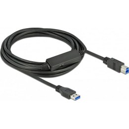 Cable USB activo de 5 Gbps, de tipo A a tipo B, de 5 m