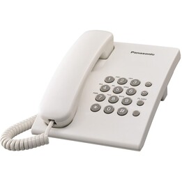 Panasonic KX-TS500PDW Telefon Analoges Telefon Weiß