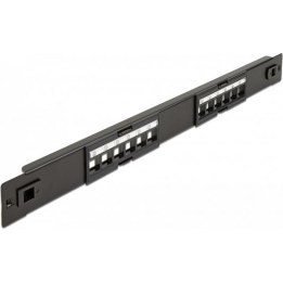 19" Keystone Patchpanel 12 Port werkzeugfrei
