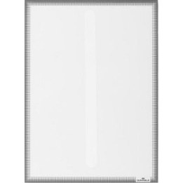 DURABLE 501457 tasca informativa A4 elettrostatica grigio antracite