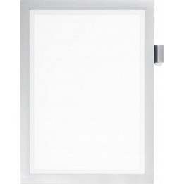 Self-adhesive A4 magnetic frame, silver
